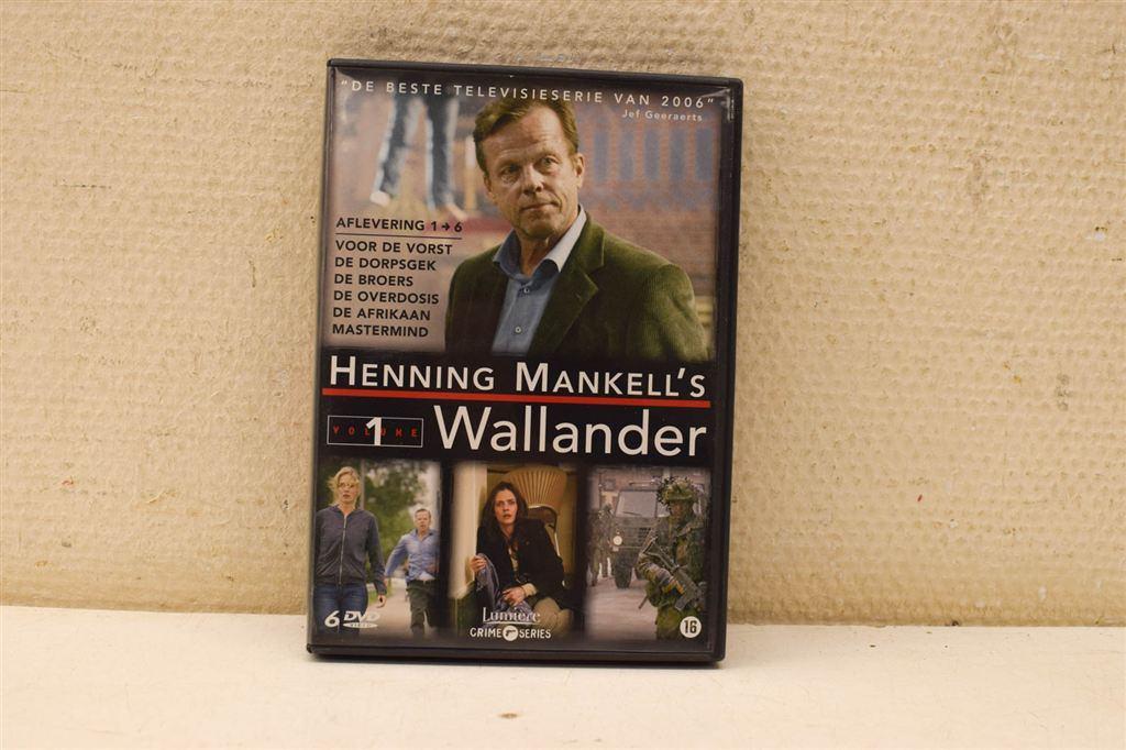 6 Stuks Dvd Henning Mankells Wallander 1 Aflevering 1 Tot 6, Ophalen of Verzenden, Gebruikt