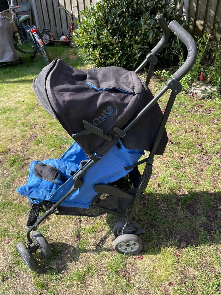 Qute Q-Shopper buggy – Inklapbaar met ligstand, Ophalen, Gebruikt, Overige merken