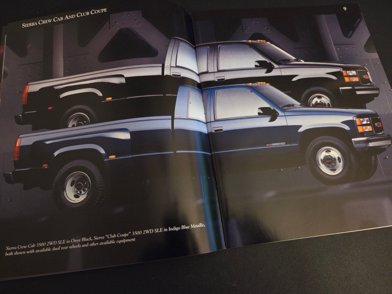 Brochure GMC Sierra & Sonoma 1995 USA, Ophalen of Verzenden, Zo goed als nieuw, Overige merken