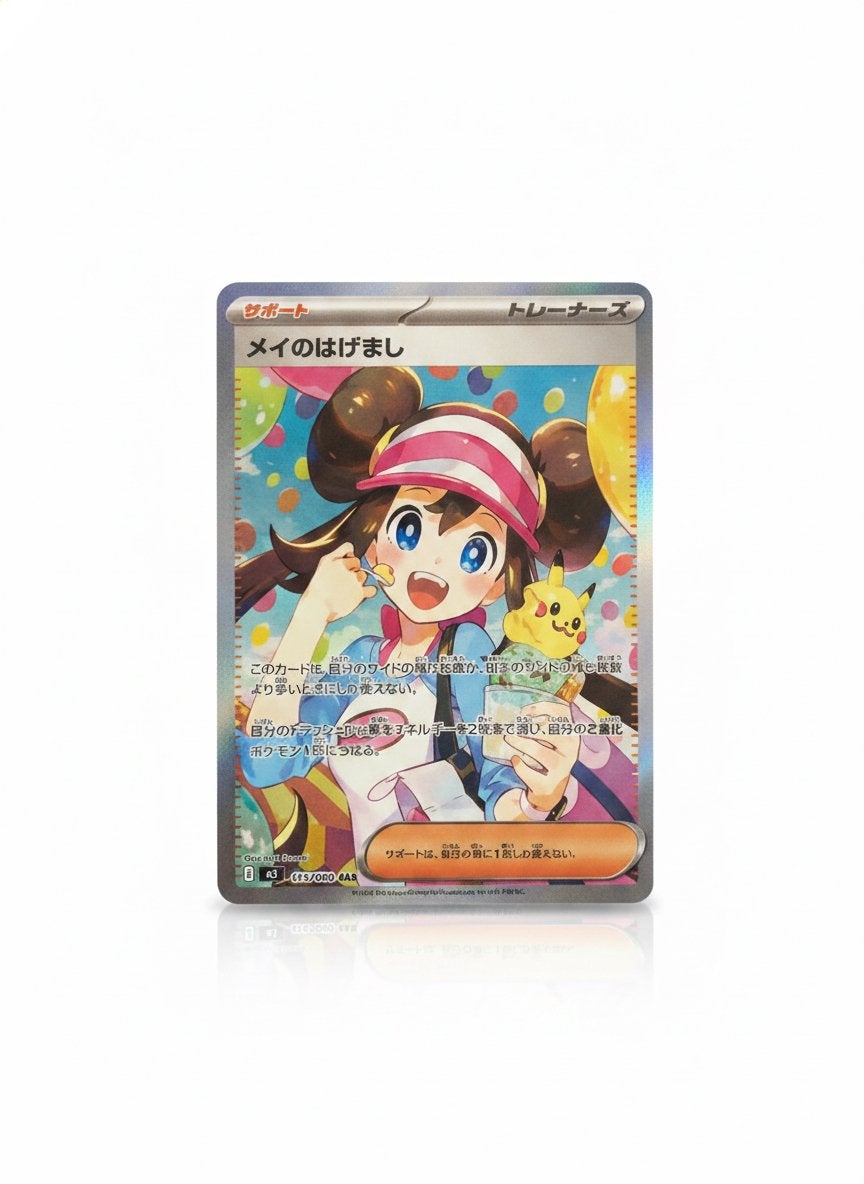 Pokemon kaart Rosa’s Encouragement 115/080 - SAR - Japans, Ophalen of Verzenden, Nieuw, Losse kaart