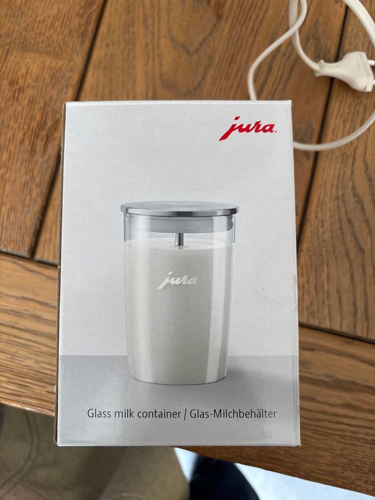 Jura Glazen Melkreservoir 0.5L - Nieuw in Doos, Ophalen of Verzenden, Nieuw