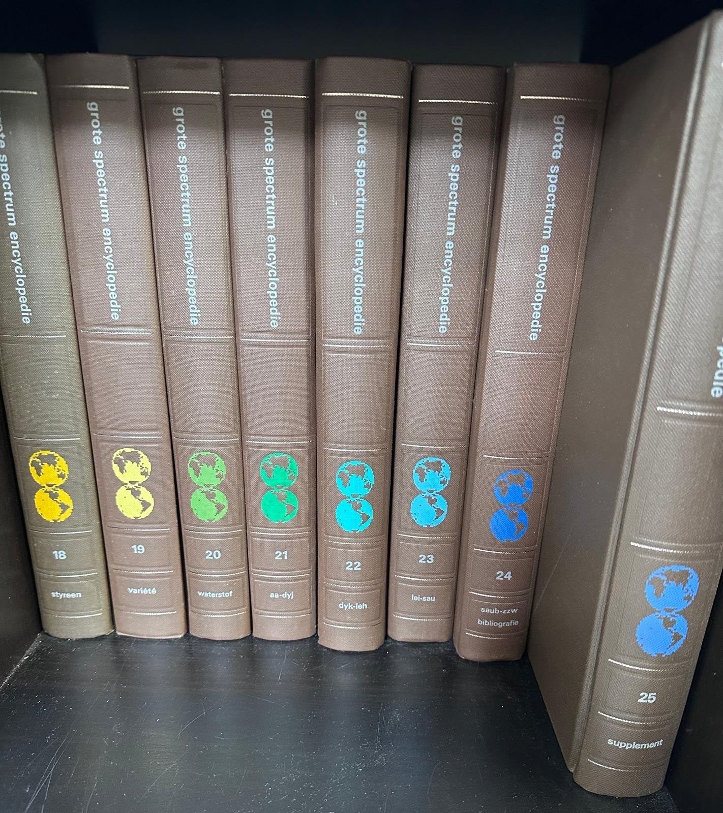 Grote Spectrum Encyclopedie - Complete Serie (25 delen), Boeken, Gelezen, Complete serie, Ophalen of Verzenden, Algemeen