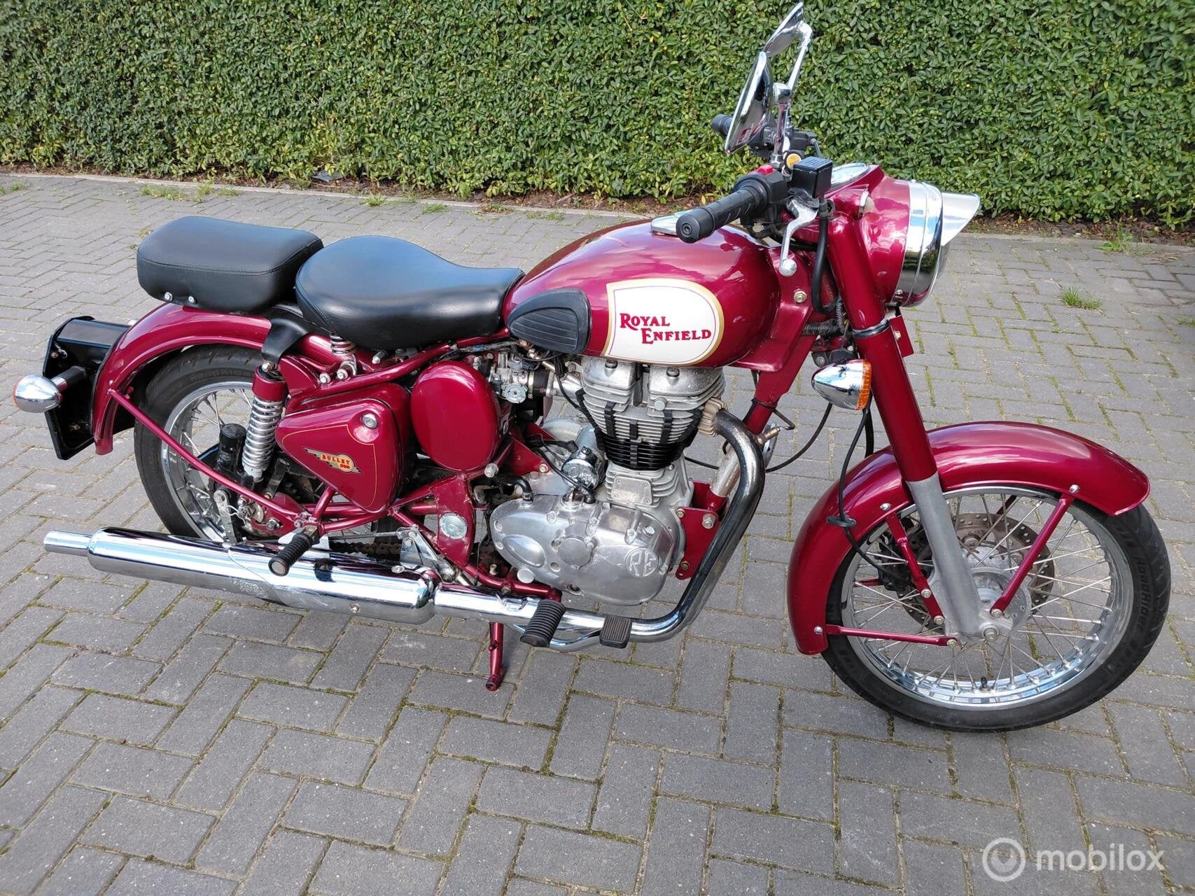 Nette Royal Enfield Bullet 500 EFI El.start Inruil Kan, 499 cc, Toermotor, Handgeschakeld, 12 t/m 35 kW