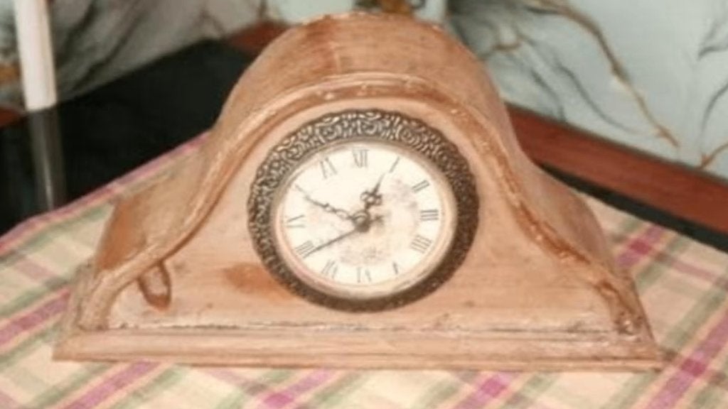 Brocante stijl Pendule, Antiek en Kunst, Ophalen of Verzenden