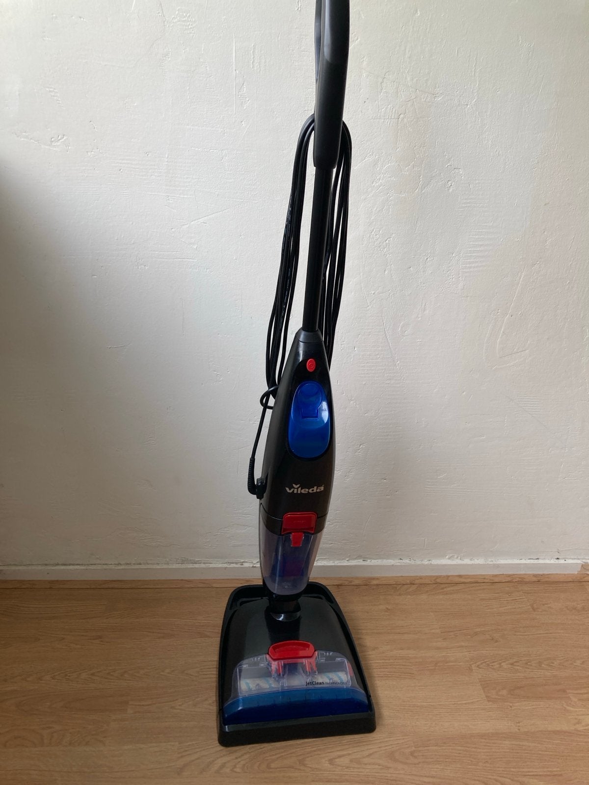 Vileda JetClean 3-in-1 Vloerreiniger - Zo goed als nieuw, Overige merken, Ophalen of Verzenden, Zo goed als nieuw, Vloerreiniger