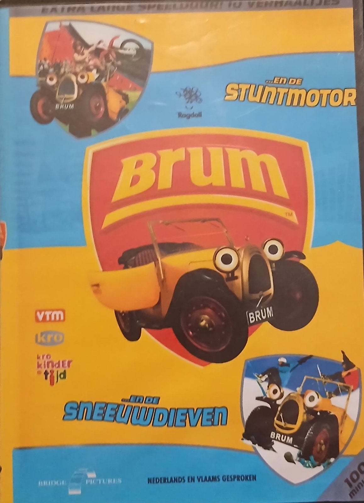 Brum dvd.s 3 stuks zie foto.pakket 430, Alle leeftijden, Ophalen of Verzenden, Zo goed als nieuw