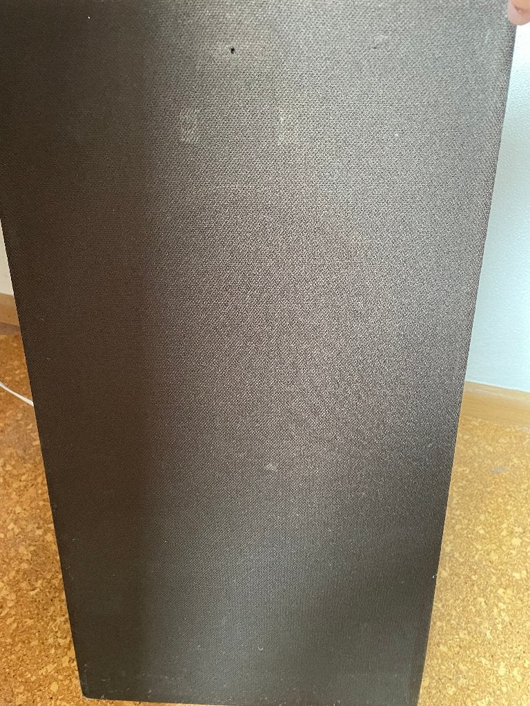 2 oude retro speakers van Sony type SS-37, Ophalen, Vloerstaande luidspreker, Gebruikt, Inclusief kabels