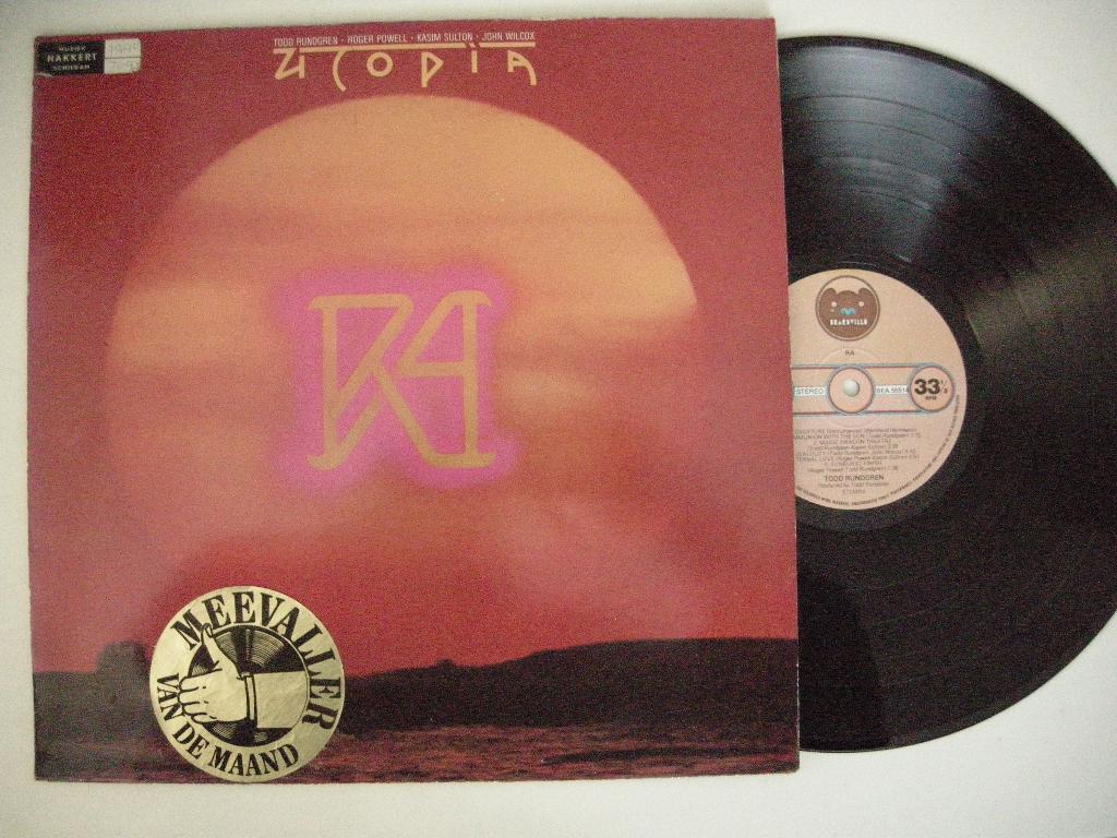 Todd Rundgren Utopia RA - LP vinyl zgan, Cd's en Dvd's, Vinyl | Rock, Ophalen, Zo goed als nieuw, 12 inch