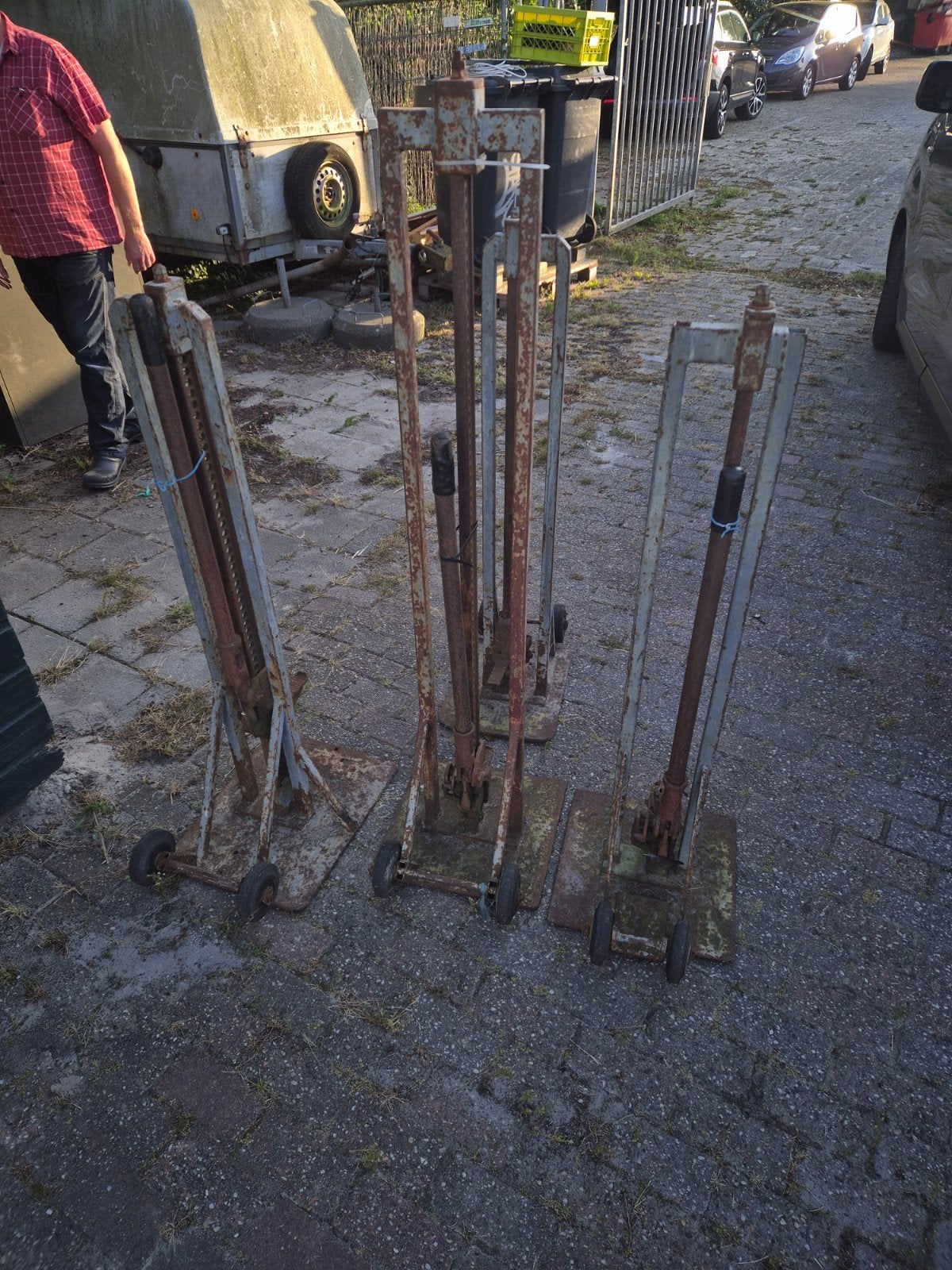unit krikken, Auto diversen, Krikken, Ophalen, Gebruikt, Manueel, Schaarkrik