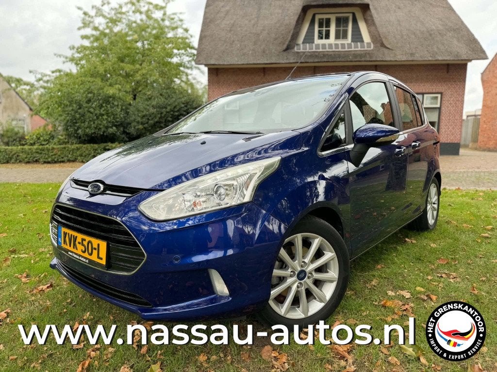 Ford B-MAX 1.0 EcoBoost Titanium | APK 09/2027 (bj 2017), Auto's, 101 pk, Gebruikt, Euro 6, Origineel Nederlands
