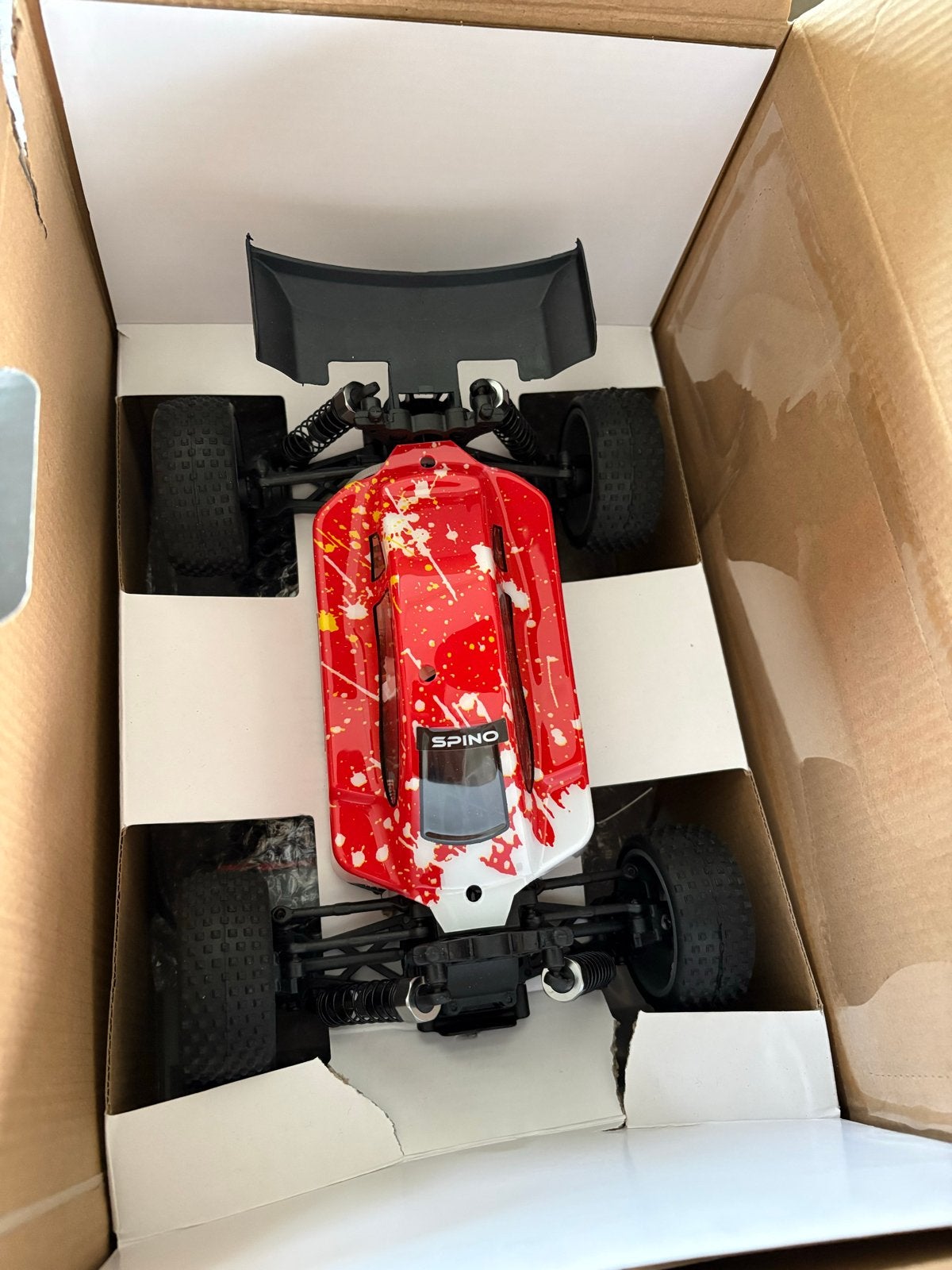 Himoto Spino Buggy - Bestuurbare RC Auto 1/18 4WD RTR, Ophalen of Verzenden, Nieuw, Auto