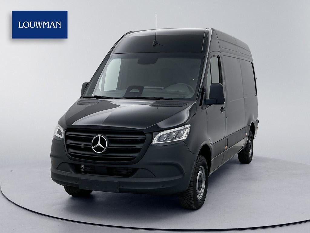 Mercedes-Benz Sprinter 317 1.9 CDI L2H2 Pro 3500kg trekhaak, Automaat, Euro 6, Zwart, Bedrijf