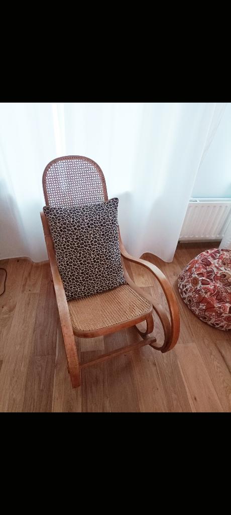 Schommelstoel, Huis en Inrichting, Stoelen, Ophalen, Gebruikt, Overige kleuren, Eén