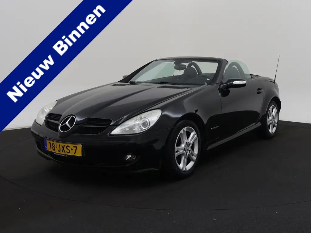 Mercedes-Benz SLK 200 K Automaat | Navi | Winterpakket | Led, Auto's, Automaat, Achterwielaandrijving, Gebruikt, Zwart