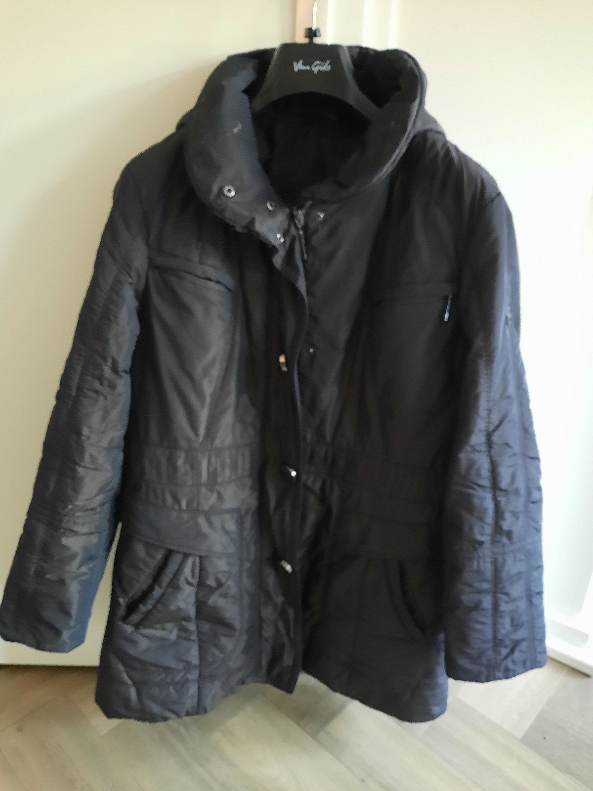 Gerry Weber dames winterjas,, Kleding | Dames, Maat 38/40 (M), Zwart, Ophalen of Verzenden, Zo goed als nieuw