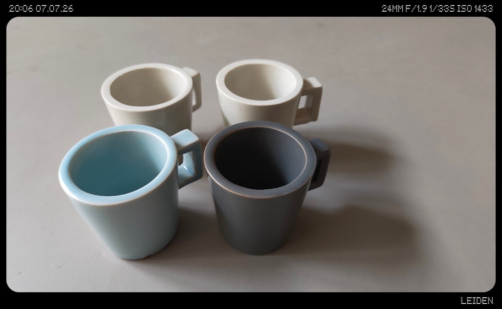 Fair Trade Original by Piet Hein Eek espresso mokken, Gebruikt, Overige merken, Keramiek, Modern