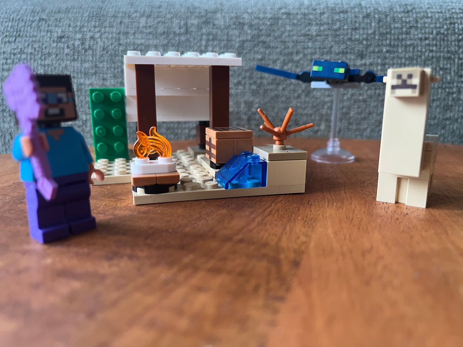 Lego Minecraft 21251 De Woestijnexpeditie, Minecraft, Lego, Ophalen of Verzenden, Zo goed als nieuw