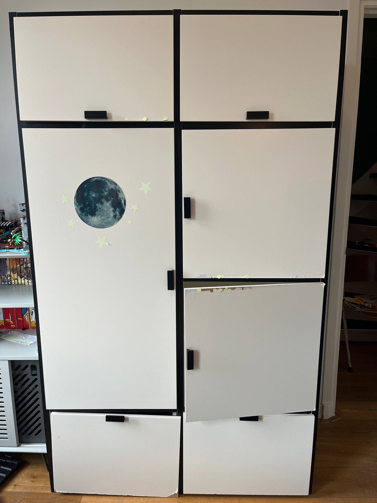 Gratis af te halen: IKEA kledingkast, Ophalen, Gebruikt, 100 tot 150 cm, 200 cm of meer