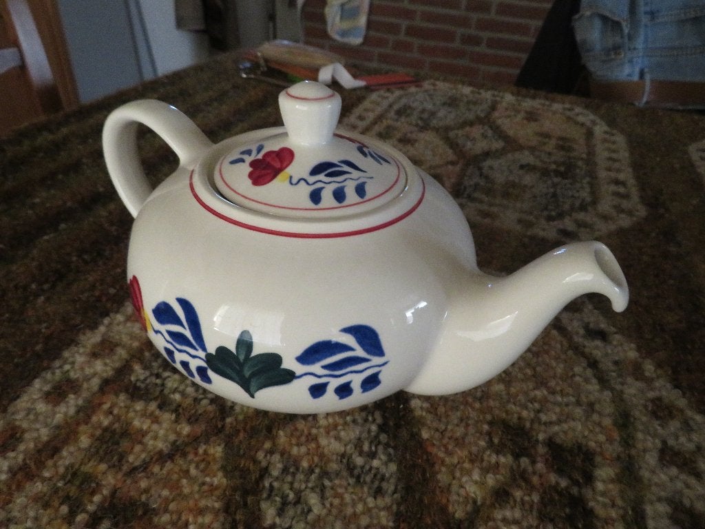 theepot boerenbont, Huis en Inrichting, Keuken | Servies, Ophalen, Overige typen, Nieuw, Aardewerk