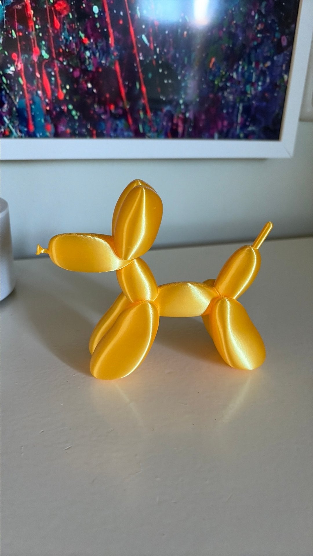 Balloondog Gold, Antiek en Kunst, Kunst | Designobjecten, Ophalen of Verzenden, Beeld, Goud, Kunststof