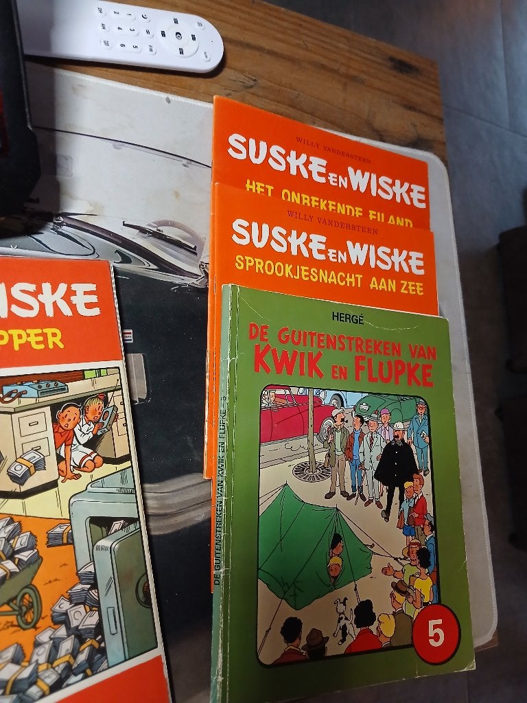 suske en wiske, Boeken, Gelezen, Willy Vandersteen, Ophalen of Verzenden, Meerdere stripboeken