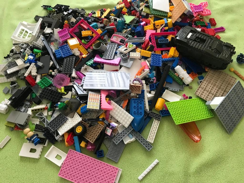 Meer dan 5,5, kilo lego bouwstenen, allerlei lego, gudi, Ophalen of Verzenden