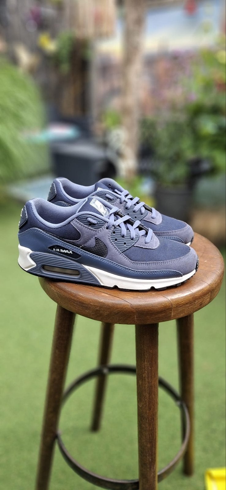 Nike Air Max Sneakers - Maat 44, Kleding | Heren, Schoenen, Ophalen, Zo goed als nieuw, Blauw, Sneakers of Gympen
