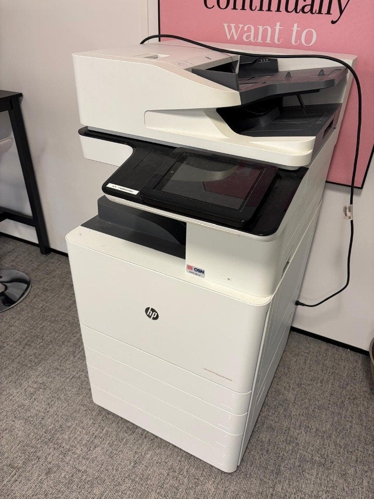 HP Color LaserJet MFP E87640 – Incl. 4 Nieuwe Toners!, Ophalen, Gebruikt, All-in-one, HP