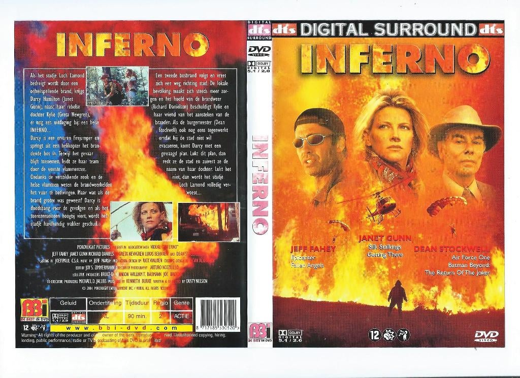 Inferno, Vanaf 12 jaar, Ophalen of Verzenden, Zo goed als nieuw, Actiethriller
