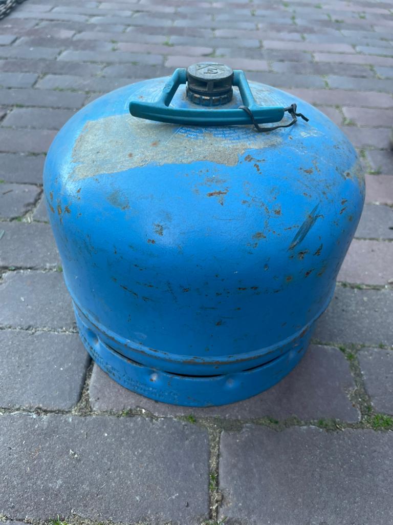Nog gevulde camping gasfles!, Ophalen, Gebruikt
