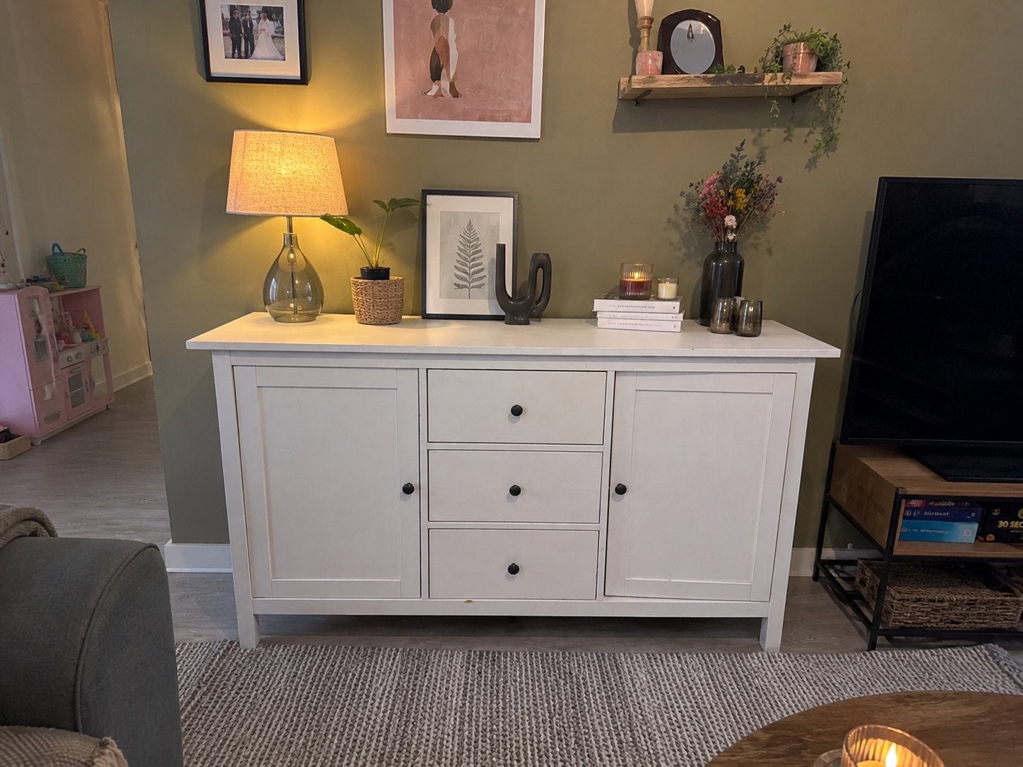 Ikea Hemnes dressoir ladekast, Ophalen
