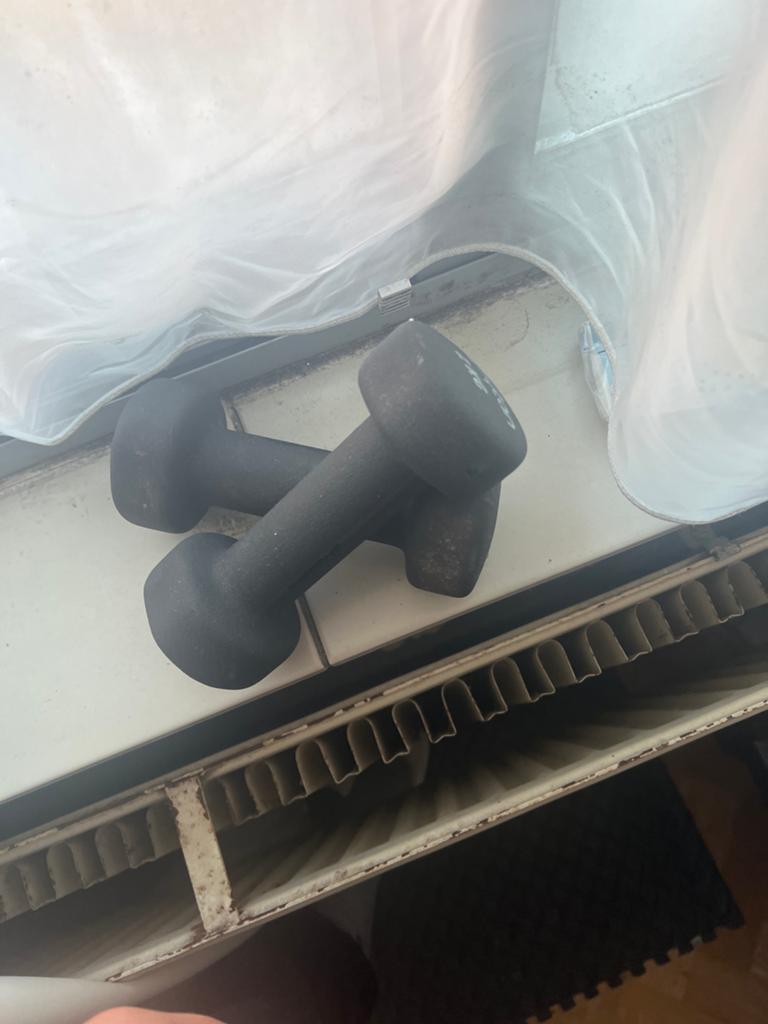Kaytan Dumbbells 2 KG - Set van 2, Ophalen, Gebruikt, Armen, Dumbbell