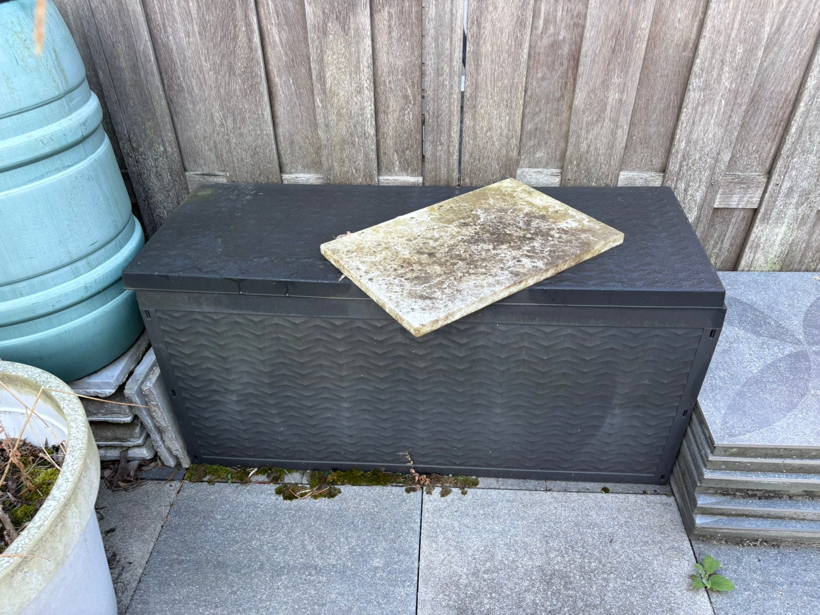 Box voor tuinkussens, Tuin en Terras, Ophalen, Gebruikt, Kunststof, Overige typen