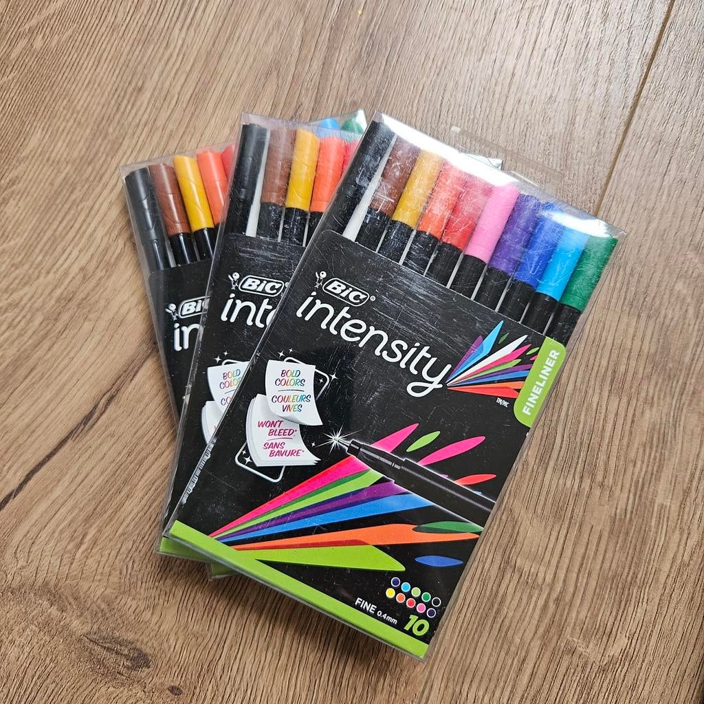 BIC Intensity Fineliners - 0.4 mm, Ophalen of Verzenden, Nieuw, Overige typen