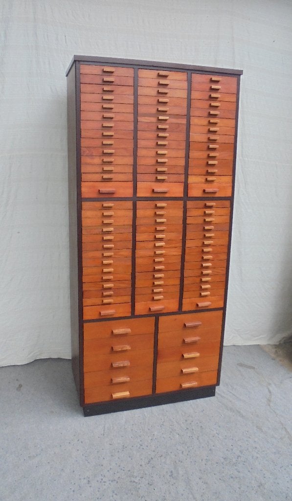 ladekast papierkast apothekerskast archiefkast, Ophalen of Verzenden