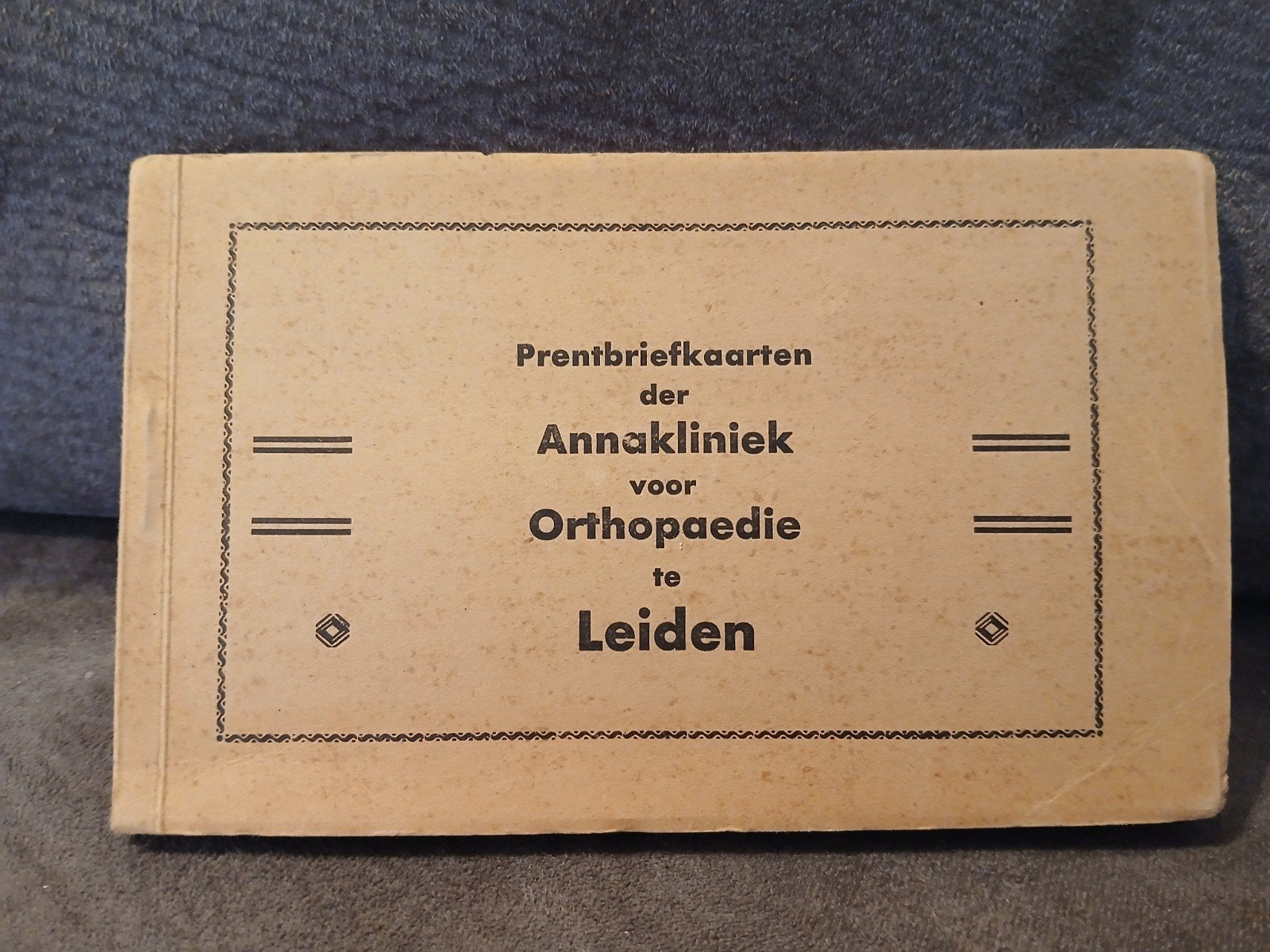 Prentbriefkaarten Annakliniek Orthopaedie Leiden, jaren '30, Verzenden, 1920 tot 1940, Ongelopen, Gebouw