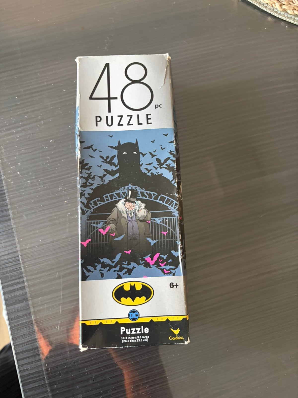 Kinderouzzel Batman, Verzenden, Minder dan 500 stukjes, Zo goed als nieuw, Legpuzzel