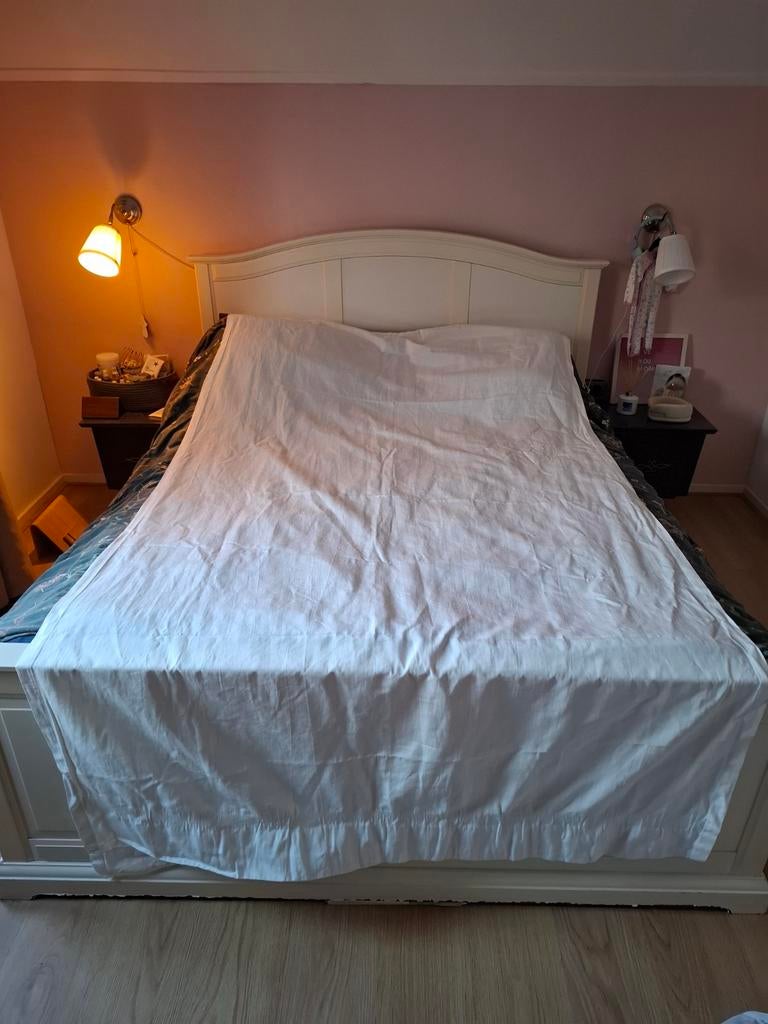 Hema gordijn wit, Huis en Inrichting, Stoffering | Gordijnen en Lamellen, Ophalen of Verzenden, Wit