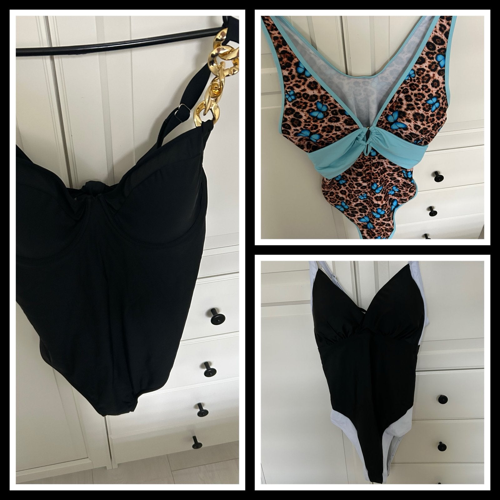 3 Nieuwe Badpakken Maat XXL, Kleding | Dames, Ophalen of Verzenden, Nieuw, Zwart, Badpak