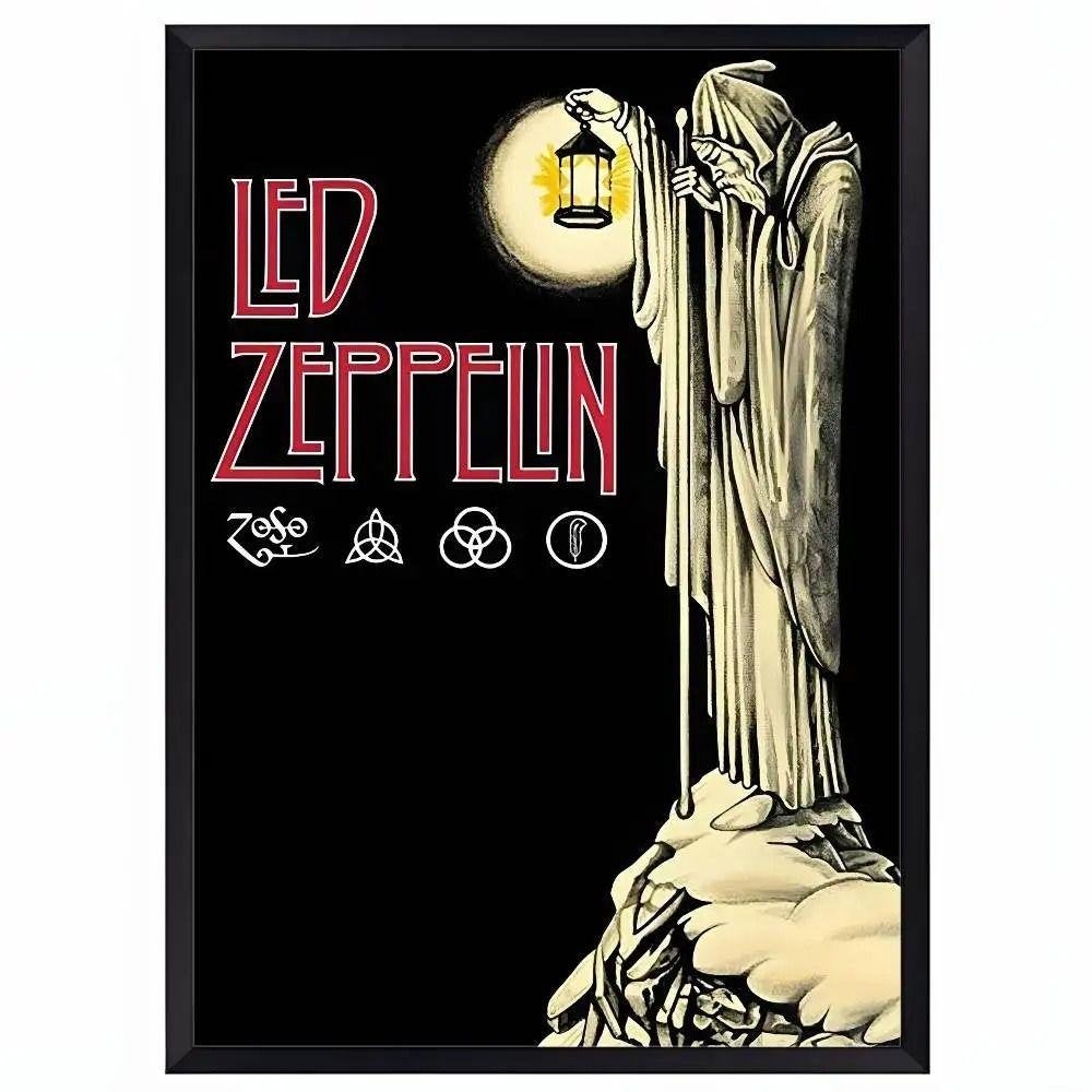 Metalen poster : Stairway to heaven van Led Zeppelin (nieuw), Rechthoekig Staand, A4 of kleiner, Nieuw, Ophalen of Verzenden