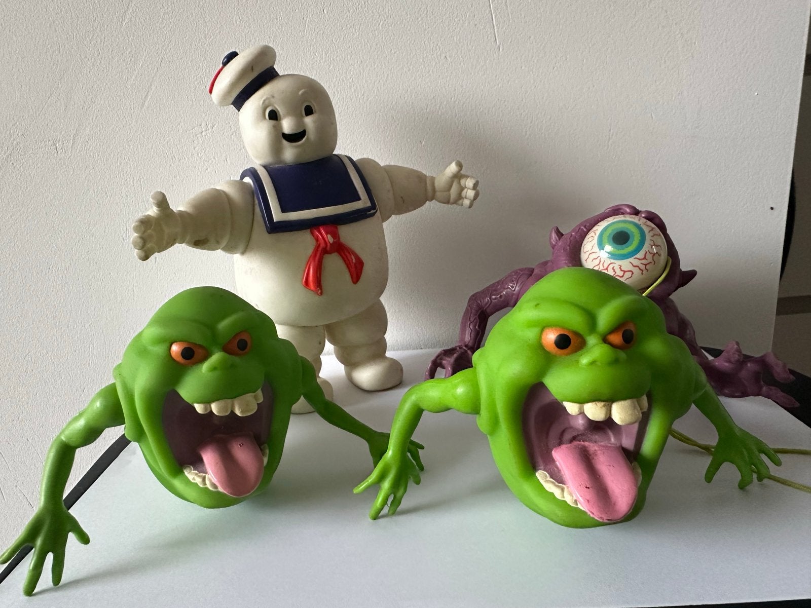 Vintage Ghostbusters figuren: Stay Puft, Slimer en meer, Ophalen of Verzenden, Gebruikt