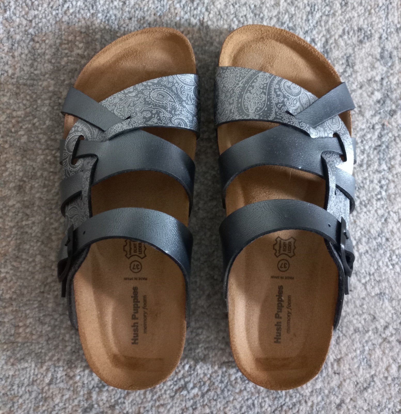 Slippers maat 37 Hush Puppies, Kleding | Dames, Nieuw, Ophalen of Verzenden, Grijs, Hush Puppies
