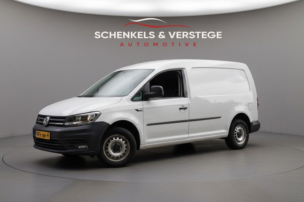 Volkswagen Caddy 1.4 TGI L2H1 EcoFuel Maxi / BTW / CNG / Air, Auto's, Bestelauto's, Voorwielaandrijving, Gebruikt, Euro 6, 4 cilinders