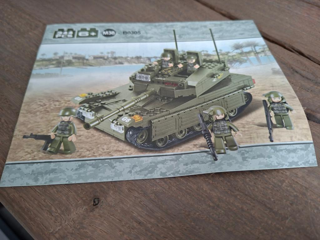 Army lego zet tank, Ophalen of Verzenden, Nieuw, Overige merken