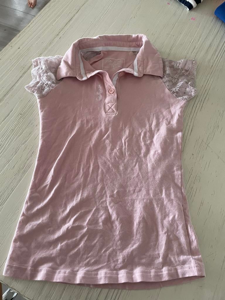 Roze rijshirt felix buhler maat 158, Ophalen, Zo goed als nieuw, Dressuur, Bovenkleding