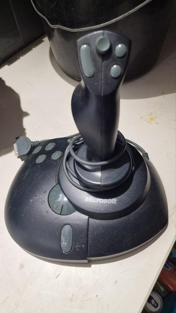 Microsoft SideWinder Precision Pro Joystick, Computers en Software, Joysticks, Ophalen of Verzenden, Gebruikt, Microsoft