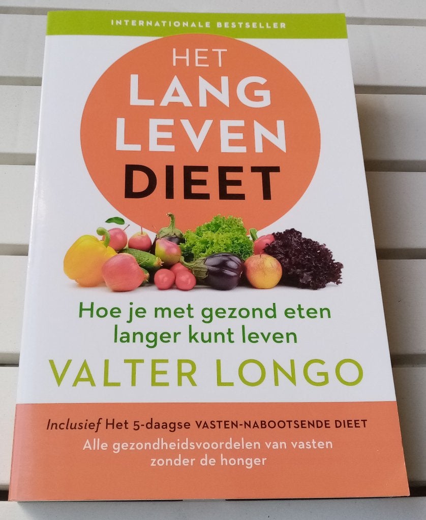 Het langlevendieet. Hoe je met gezond eten langer kunt leven, Gelezen, Valter Longo, Dieet en Voeding, Ophalen of Verzenden