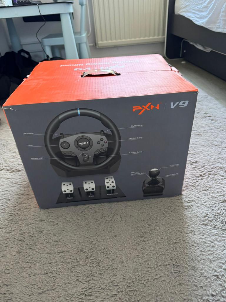 pxn v9 gaming racing wheel, Ophalen, Nieuw, Stuur of Pedalen, PlayStation 3
