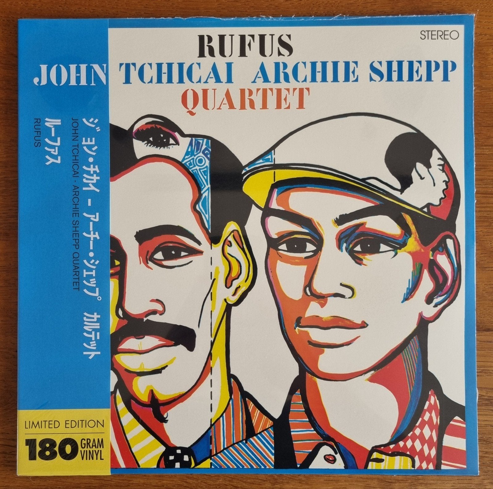 John Tchicai Archie Shepp Quartet - Rufus (LP - reissue), LP, Inclusief obi, Ophalen of Verzenden, 12 inch