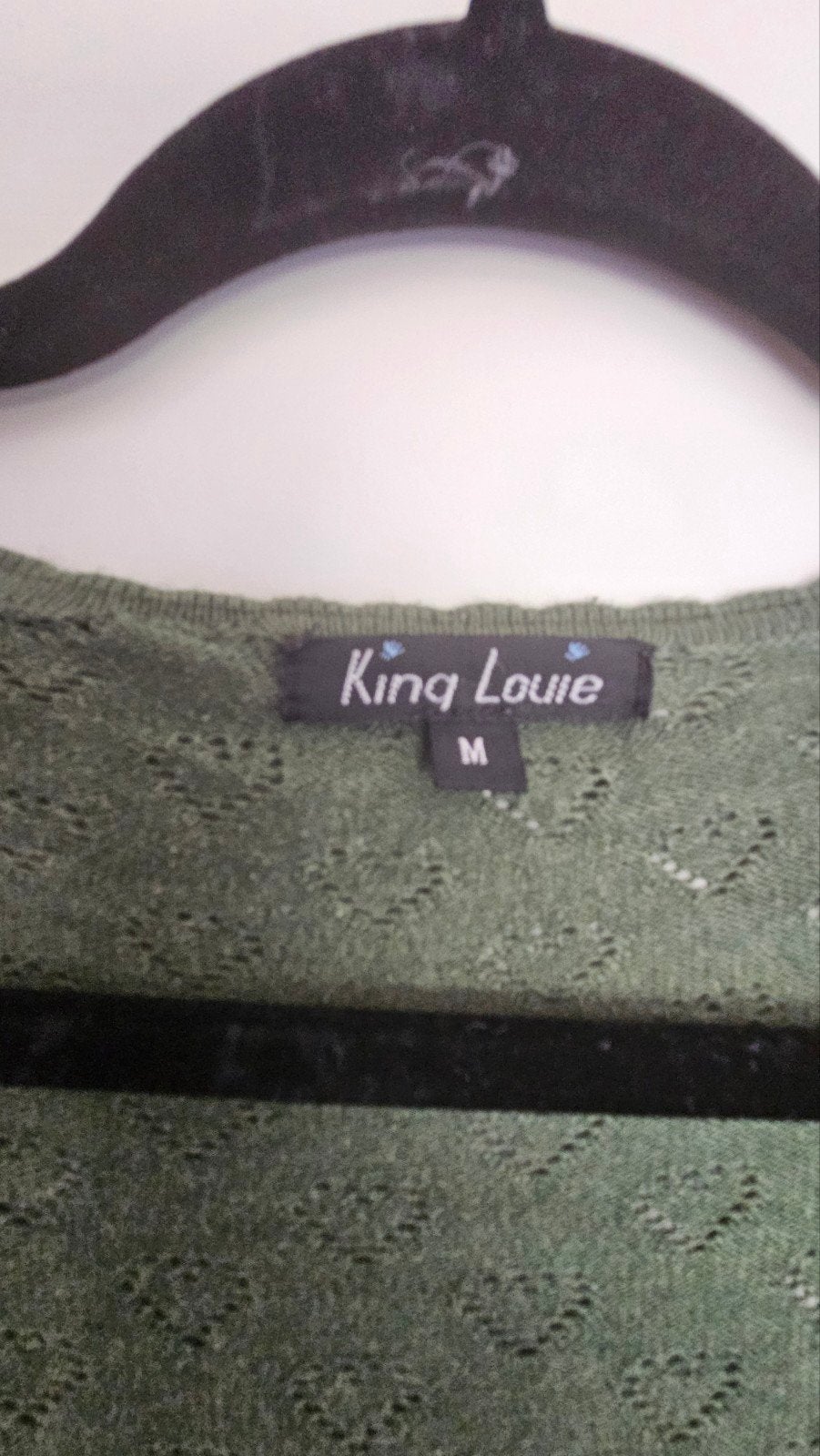King Louie Groen Vestje Maat M, Kleding | Dames, Truien en Vesten, Maat 38/40 (M), Ophalen of Verzenden, King Louie, Gedragen
